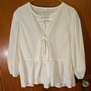 Elegant White Women's Top